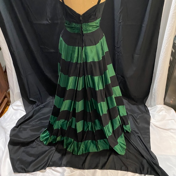 Vintage green&black - evening junior miss registered original design F.O.G.A. - Picture 4 of 16